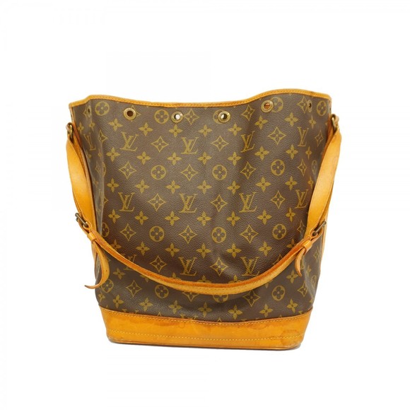 Louis Vuitton Brown Noe Monogram Shoulder Bag - Picture 1 of 9